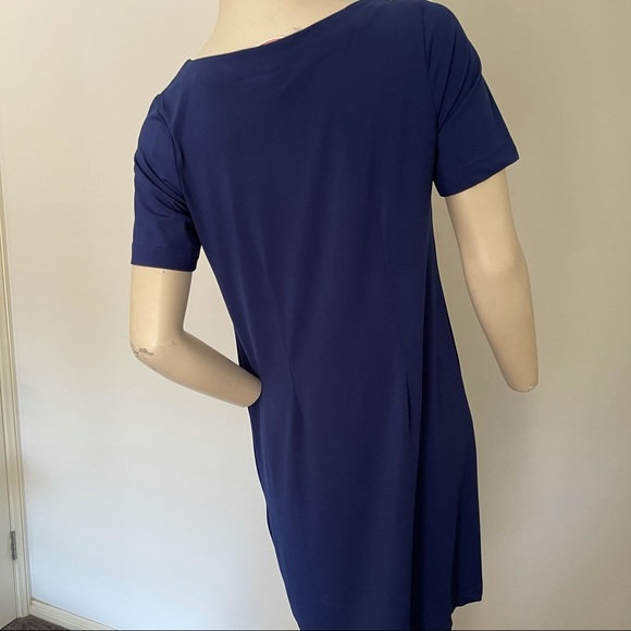 Leona Edmiston Navy ‘Zooey’ Dress 1 Tags Attached - Picture 9 of 10